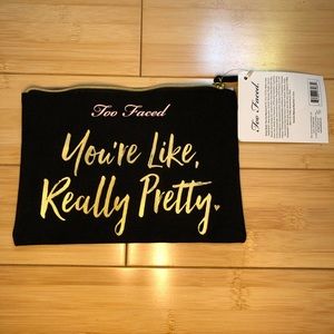 Too Faced Makeup Bag *BRAND NEW*